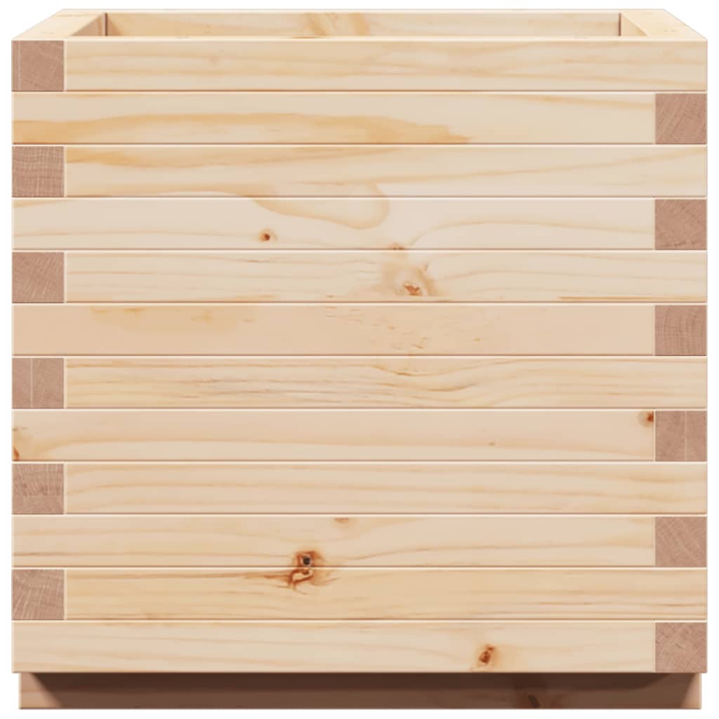 Fioriera da Giardino 50x50x49,5 cm in Legno Massello di Pino - homemem39