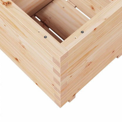 Fioriera da Giardino 50x50x49,5 cm in Legno Massello di Pino - homemem39
