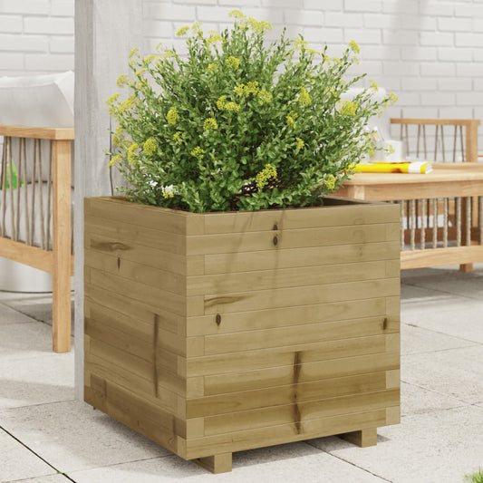 Fioriera da Giardino 50x50x49,5 cm in Legno di Pino Impregnato - homemem39