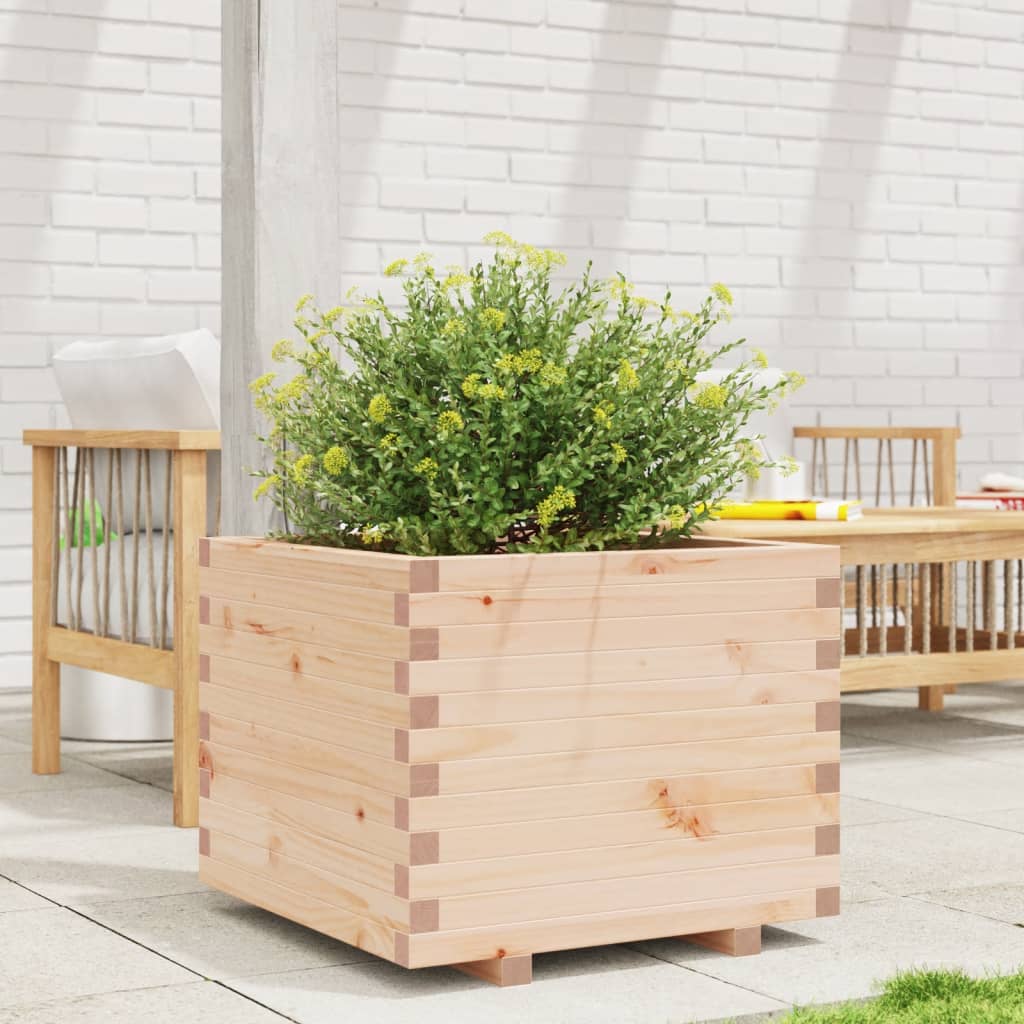 Fioriera da Giardino in Legno Massello di Pino