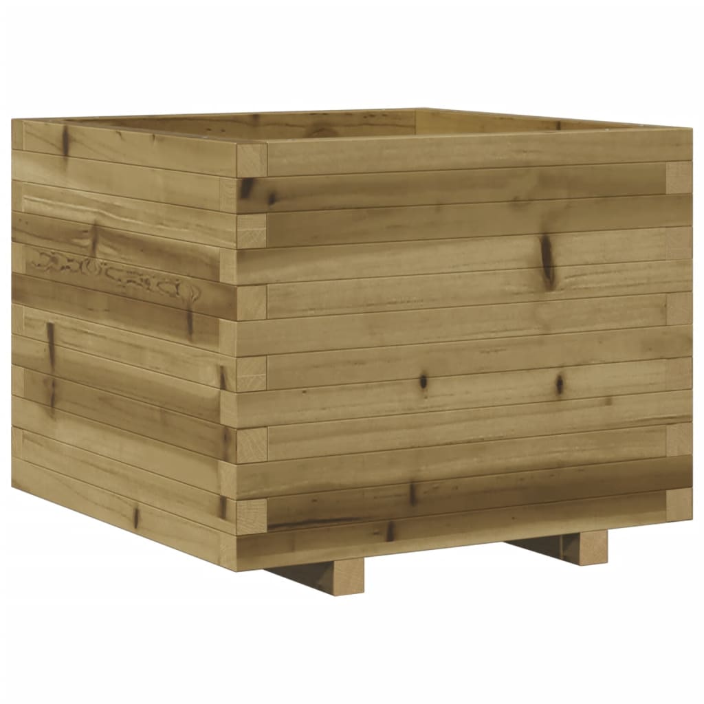 Fioriera da Giardino 60x60x49,5 cm in Legno di Pino Impregnato - homemem39