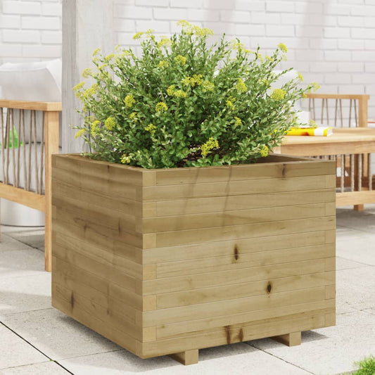 Fioriera da Giardino 60x60x49,5 cm in Legno di Pino Impregnato - homemem39