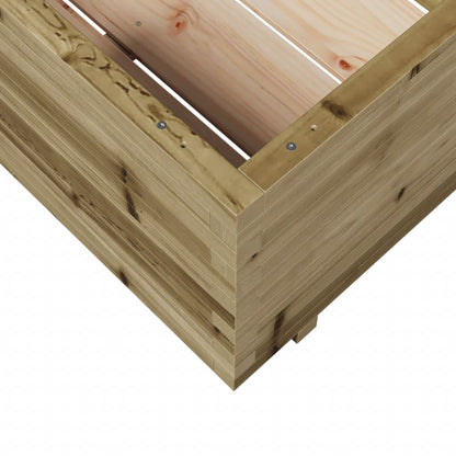 Fioriera da Giardino 70x70x49,5 cm in Legno di Pino Impregnato - homemem39