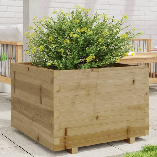 Fioriera da Giardino 70x70x49,5 cm in Legno di Pino Impregnato - homemem39
