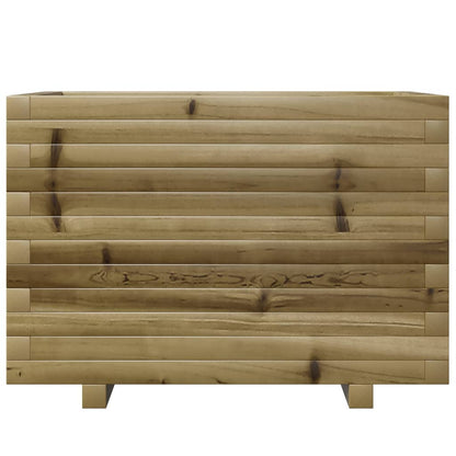 Fioriera da Giardino 70x40x49,5 cm in Legno di Pino Impregnato