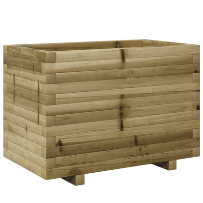 Fioriera da Giardino 70x40x49,5 cm in Legno di Pino Impregnato