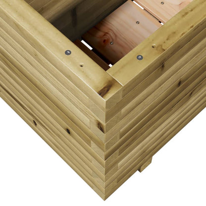 Fioriera da Giardino 70x40x49,5 cm in Legno di Pino Impregnato | homemem39