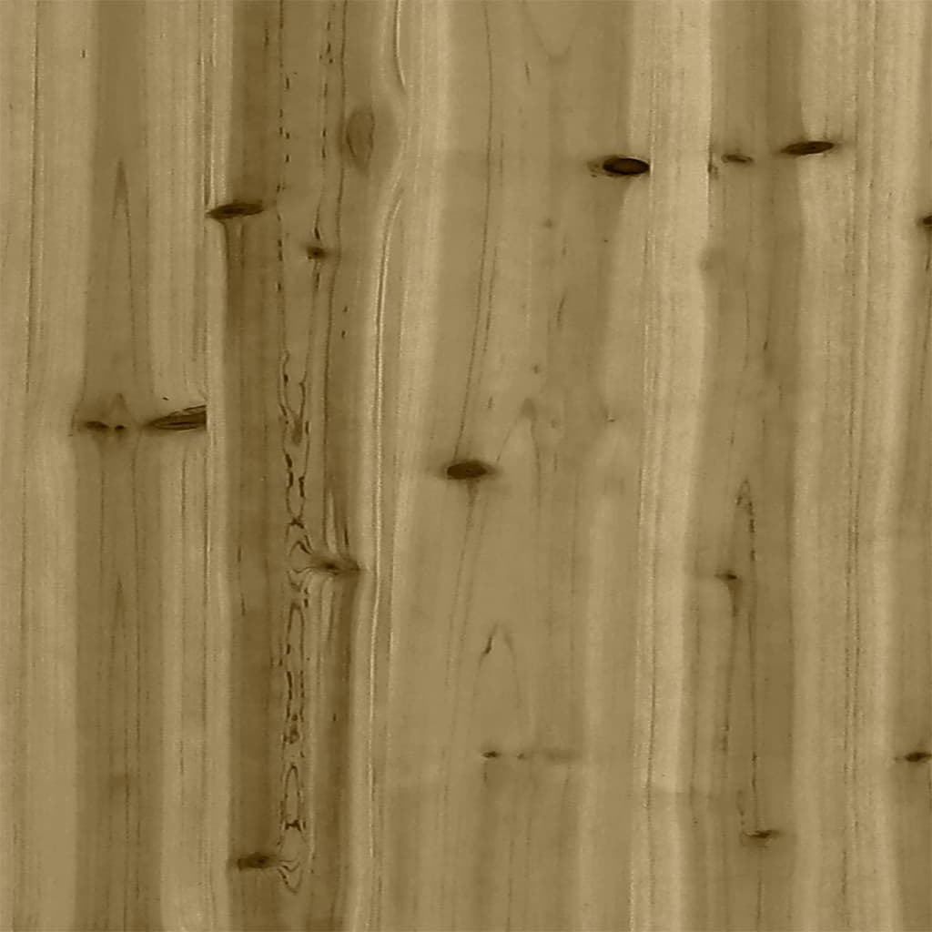 Fioriera da Giardino 70x40x49,5 cm in Legno di Pino Impregnato | homemem39