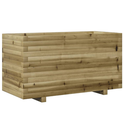 Fioriera da Giardino 90x40x49,5 cm in Legno di Pino Impregnato