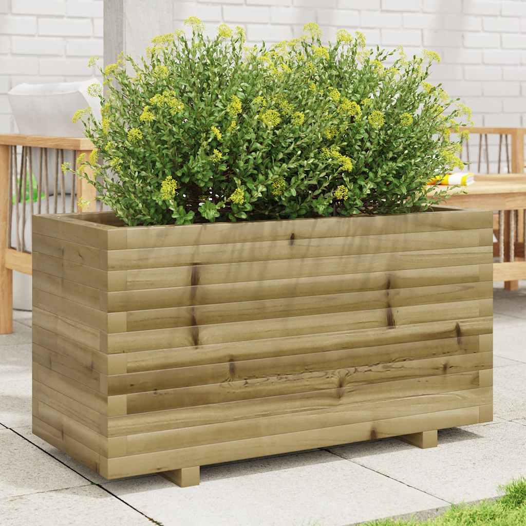 Fioriera da Giardino in Legno di Pino Impregnato
