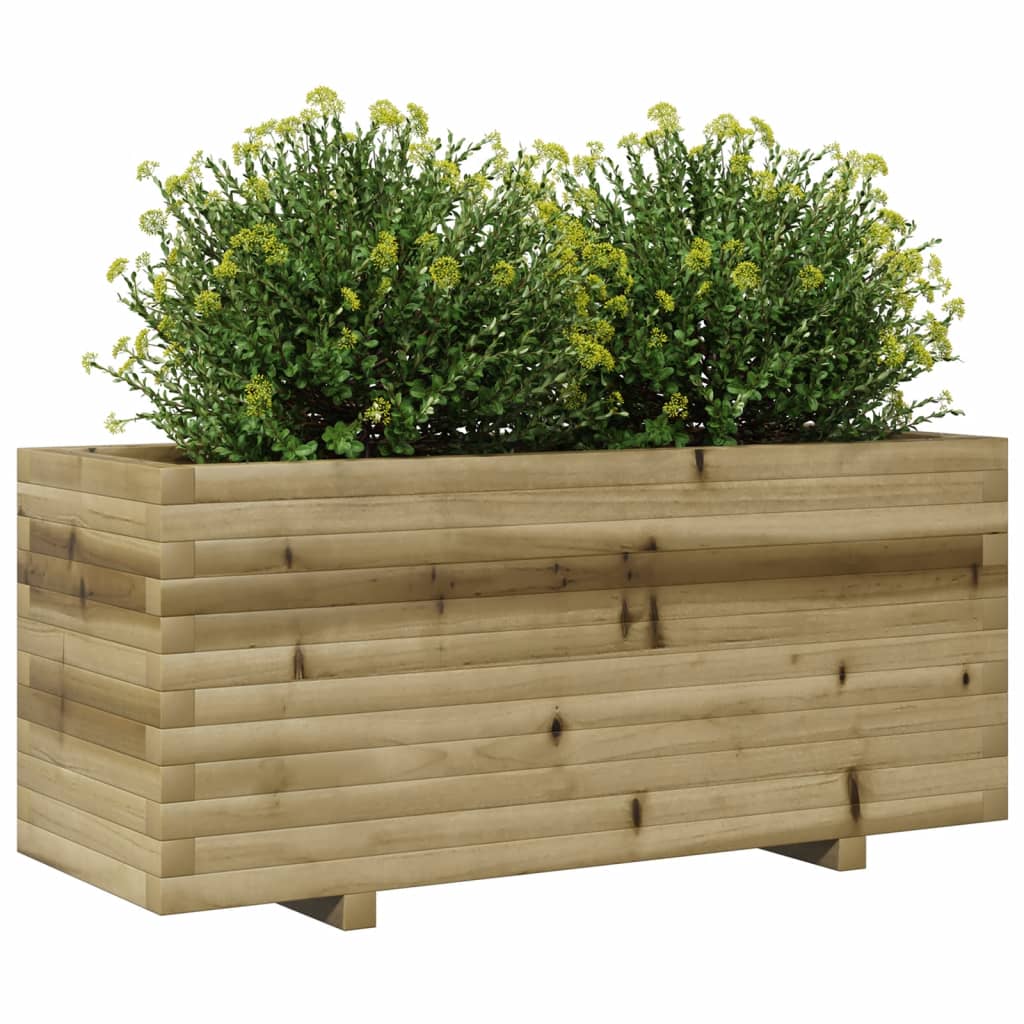 Fioriera da Giardino in Legno di Pino Impregnato