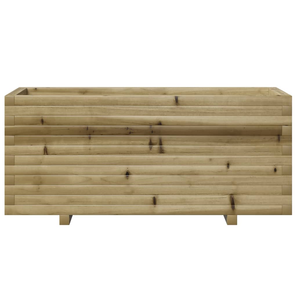 Fioriera da Giardino 110x40x49,5 cm in Legno di Pino Impregnato - homemem39