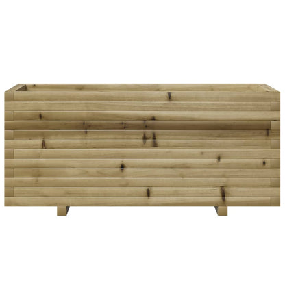 Fioriera da Giardino 110x40x49,5 cm in Legno di Pino Impregnato - homemem39