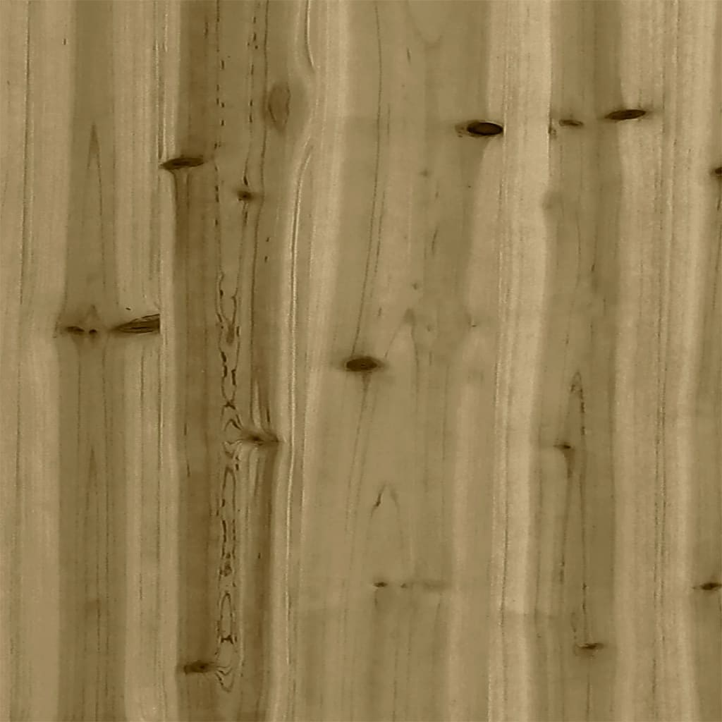 Fioriera da Giardino 110x40x49,5 cm in Legno di Pino Impregnato - homemem39