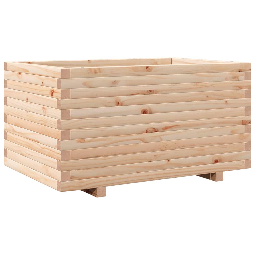 Fioriera da Giardino 90x60x49,5 cm in Legno Massello di Pino - homemem39