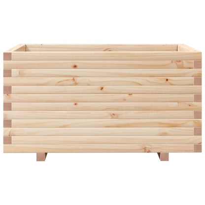 Fioriera da Giardino 90x60x49,5 cm in Legno Massello di Pino - homemem39