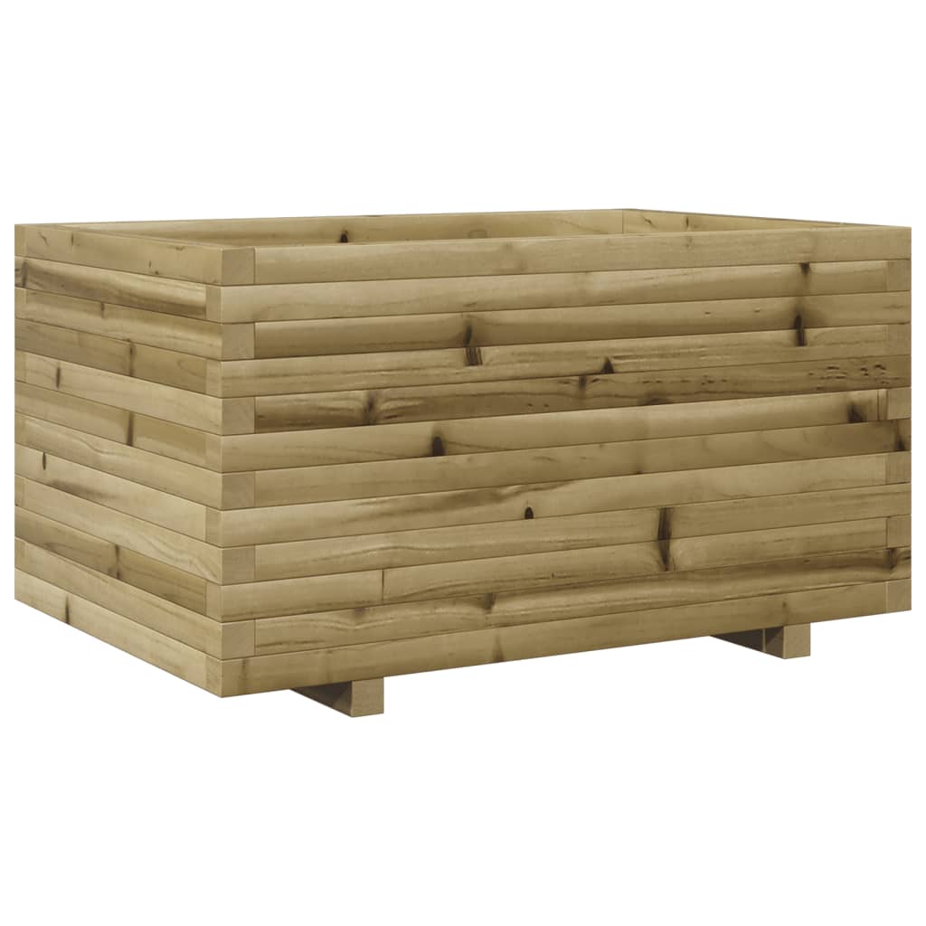 Fioriera da Giardino 90x60x49,5 cm in Legno di Pino Impregnato