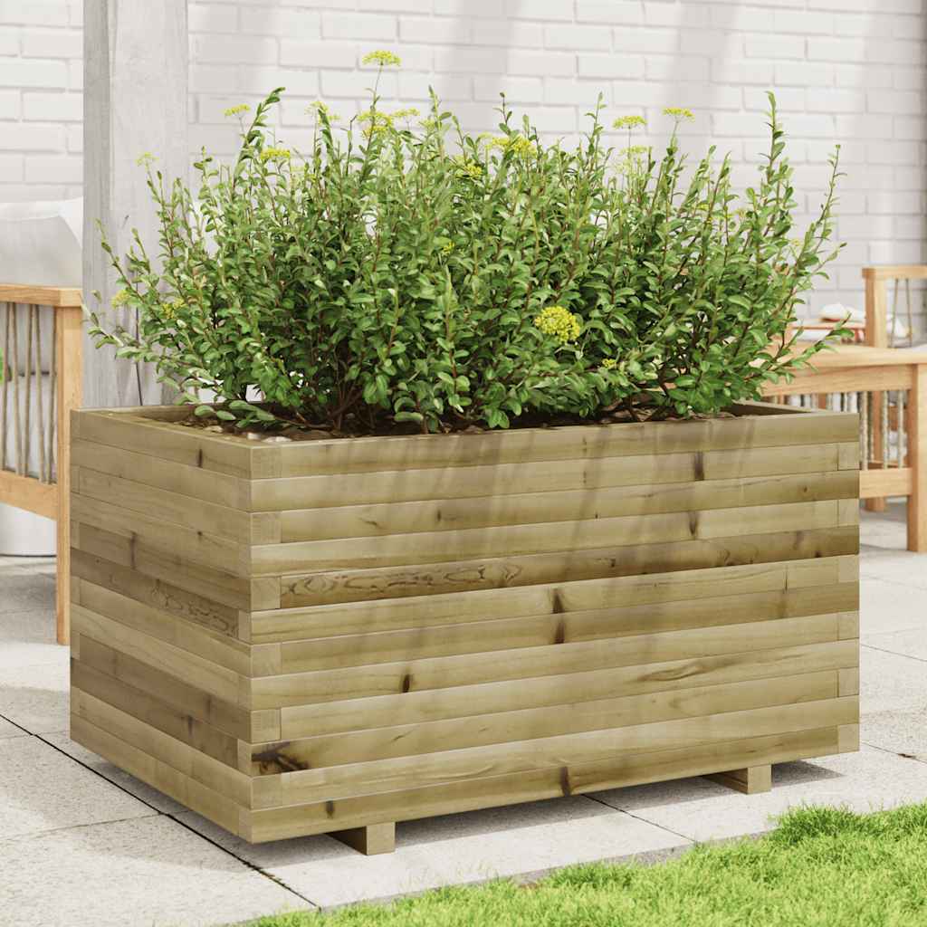 Fioriera da Giardino in Legno di Pino Impregnato