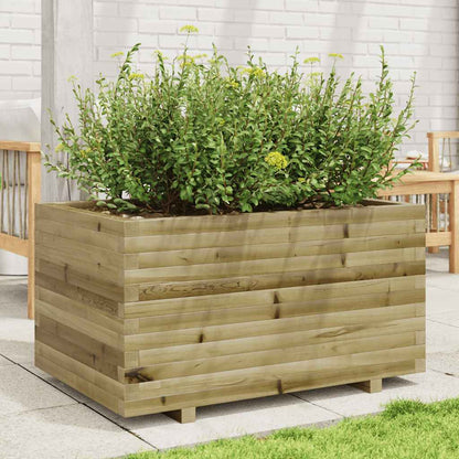 Fioriera da Giardino in Legno di Pino Impregnato