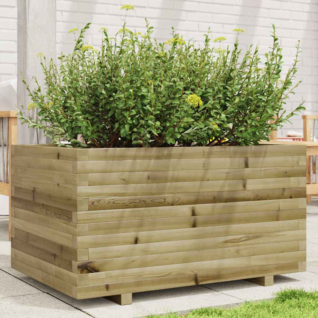 Fioriera da Giardino in Legno di Pino Impregnato
