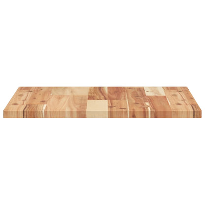 Piano Tavolo Quadrato 50x50x2 cm in Legno Massello di Acacia | homemem39