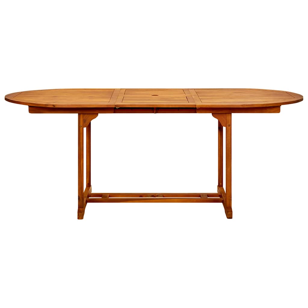 Set Pranzo da Giardino 7 pz Grigio Polyrattan e Legno Massello | homemem39
