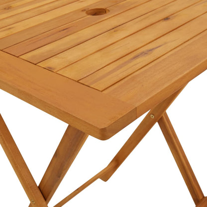 Set da Bistrot 3pz Grigio in Polipropilene e Legno Massello | homemem39