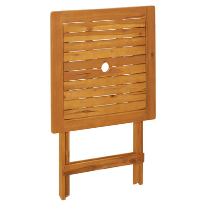 Set da Bistrot 3pz Blu e Bianco in Tessuto e Legno Massello | homemem39