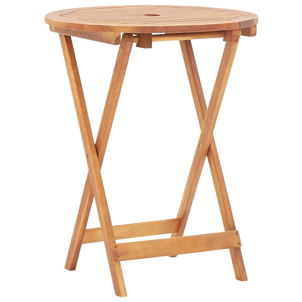 Set da Bistrot 3pz Nero in Polipropilene e Legno Massello | homemem39