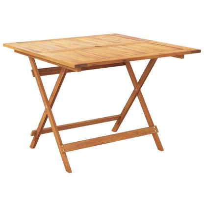 Set Pranzo da Giardino 5 pz Beige Polyrattan e Legno Massello | homemem39
