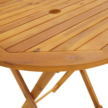 Set da Bistrot 3pz Nero in Polipropilene e Legno Massello | homemem39
