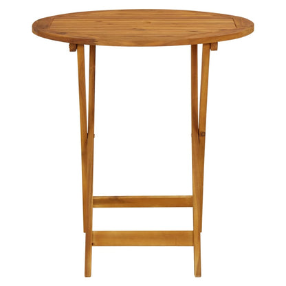 Set da Bistrot 3pz Beige in Polipropilene e Legno Massello | homemem39