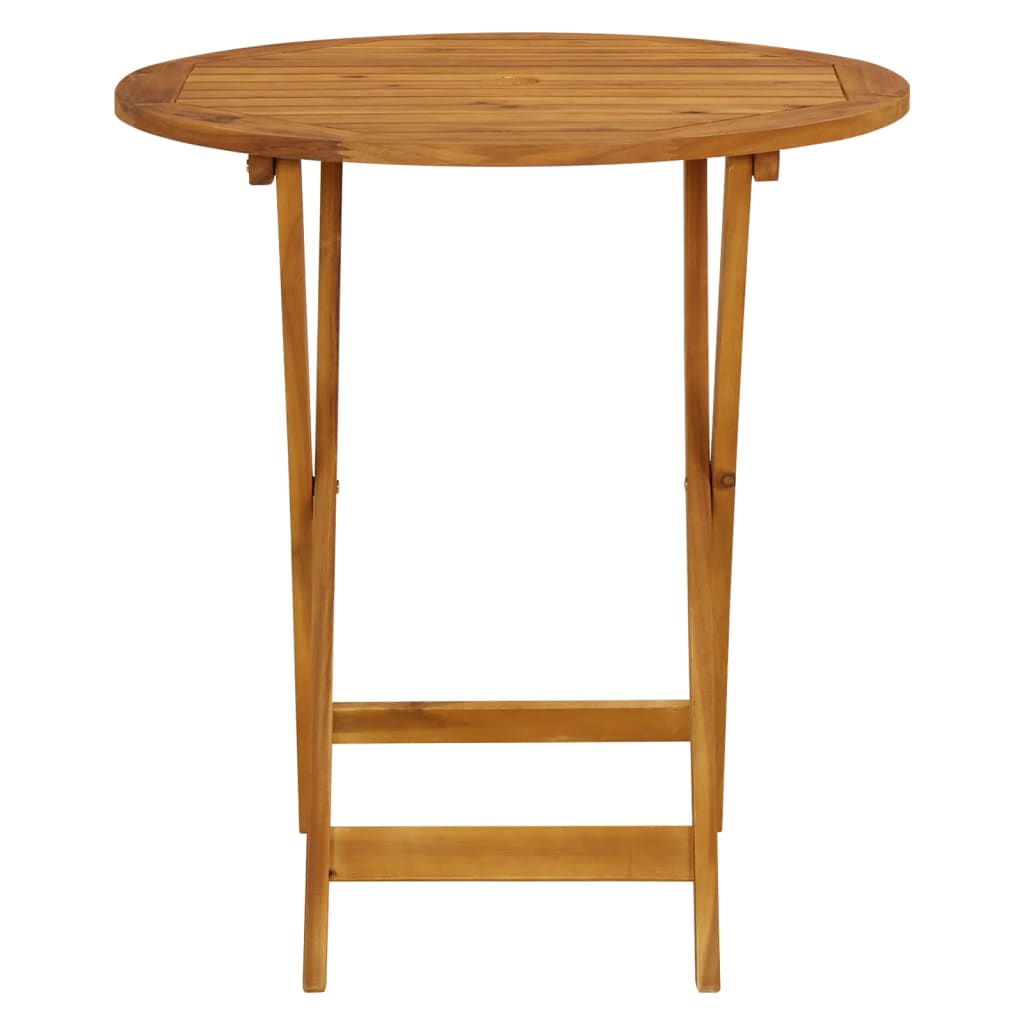 Set da Bistrot 3pz Bianco Crema in Tessuto e Legno Massello | homemem39