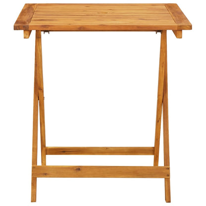 Set da Bistrot 3pz Nero in Polipropilene e Legno Massello | homemem39