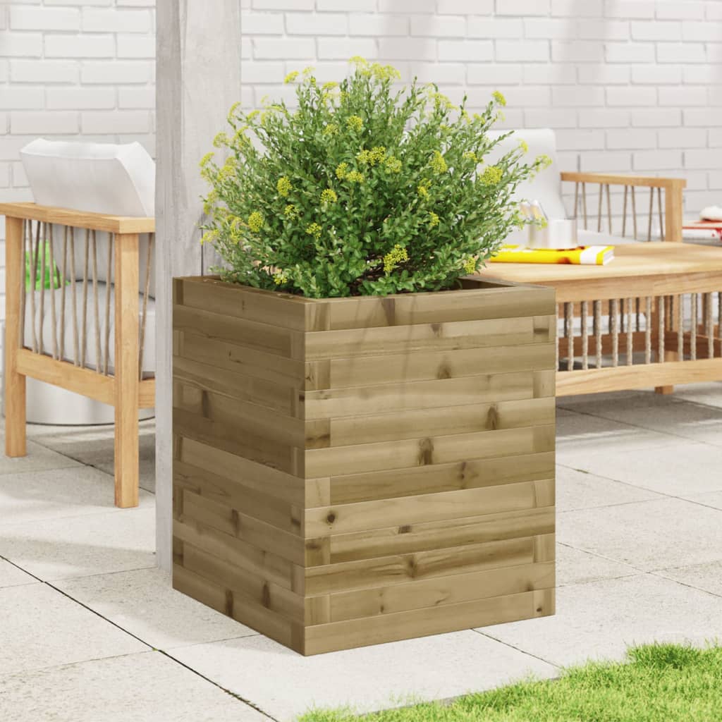 Fioriera da Giardino in Legno di Pino Impregnato