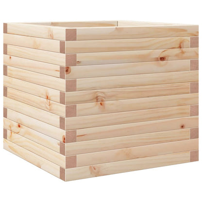 Fioriera da Giardino 50x50x46 cm in Legno Massello di Pino | homemem39