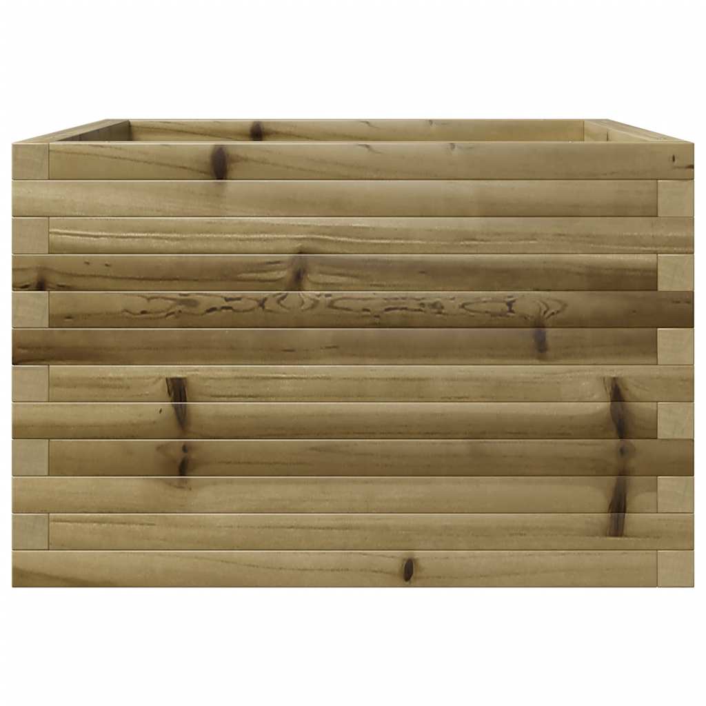 Fioriera da Giardino 70x70x46 cm in Legno di Pino Impregnato - homemem39