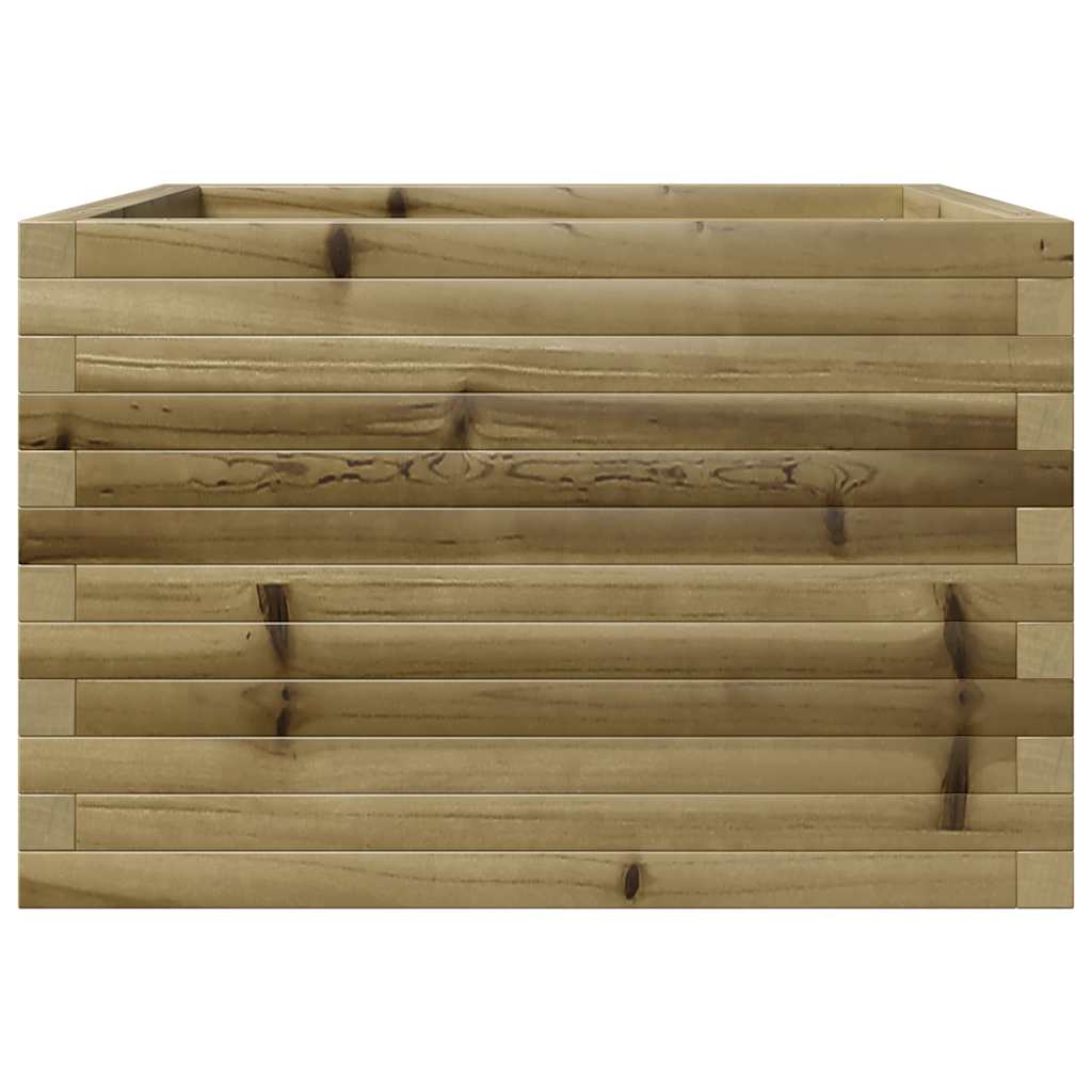 Fioriera da Giardino 70x70x46 cm in Legno di Pino Impregnato - homemem39