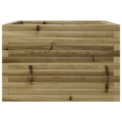 Fioriera da Giardino 70x70x46 cm in Legno di Pino Impregnato - homemem39