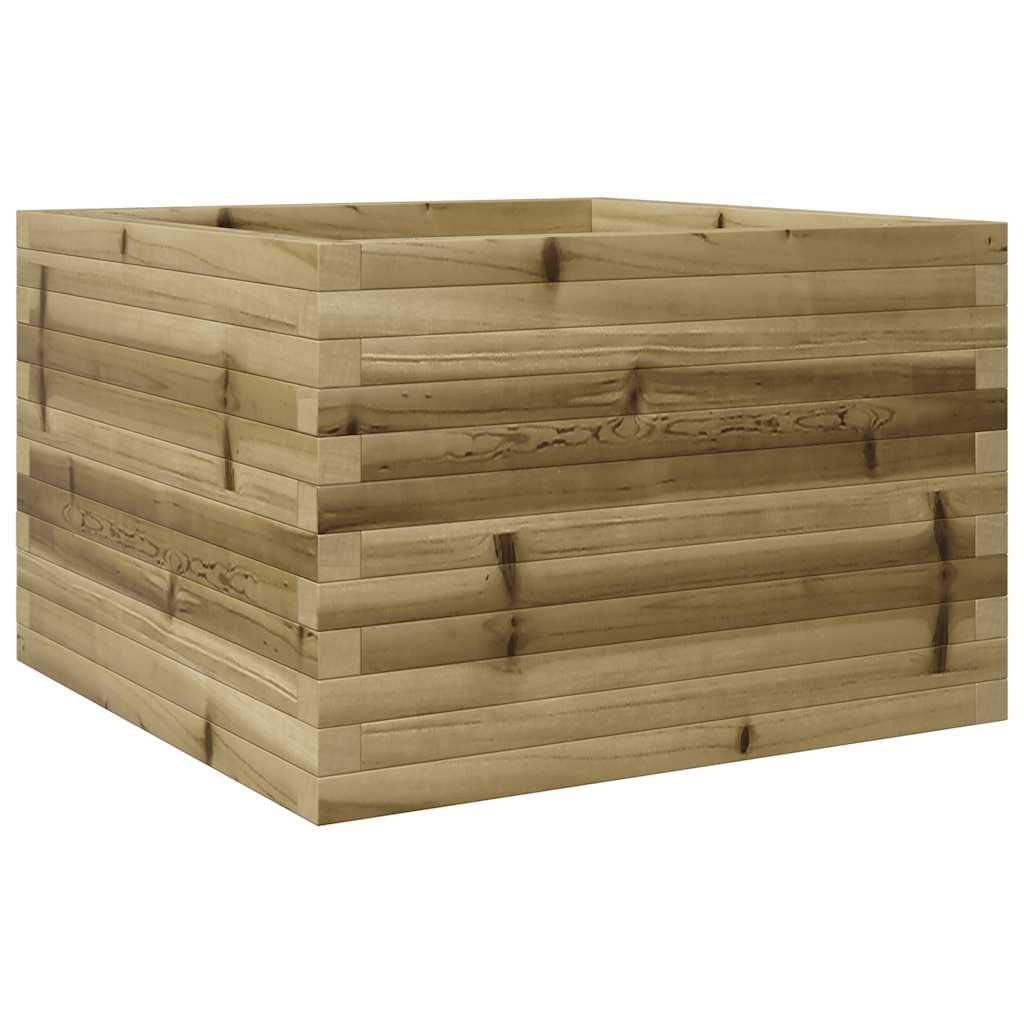Fioriera da Giardino 70x70x46 cm in Legno di Pino Impregnato - homemem39