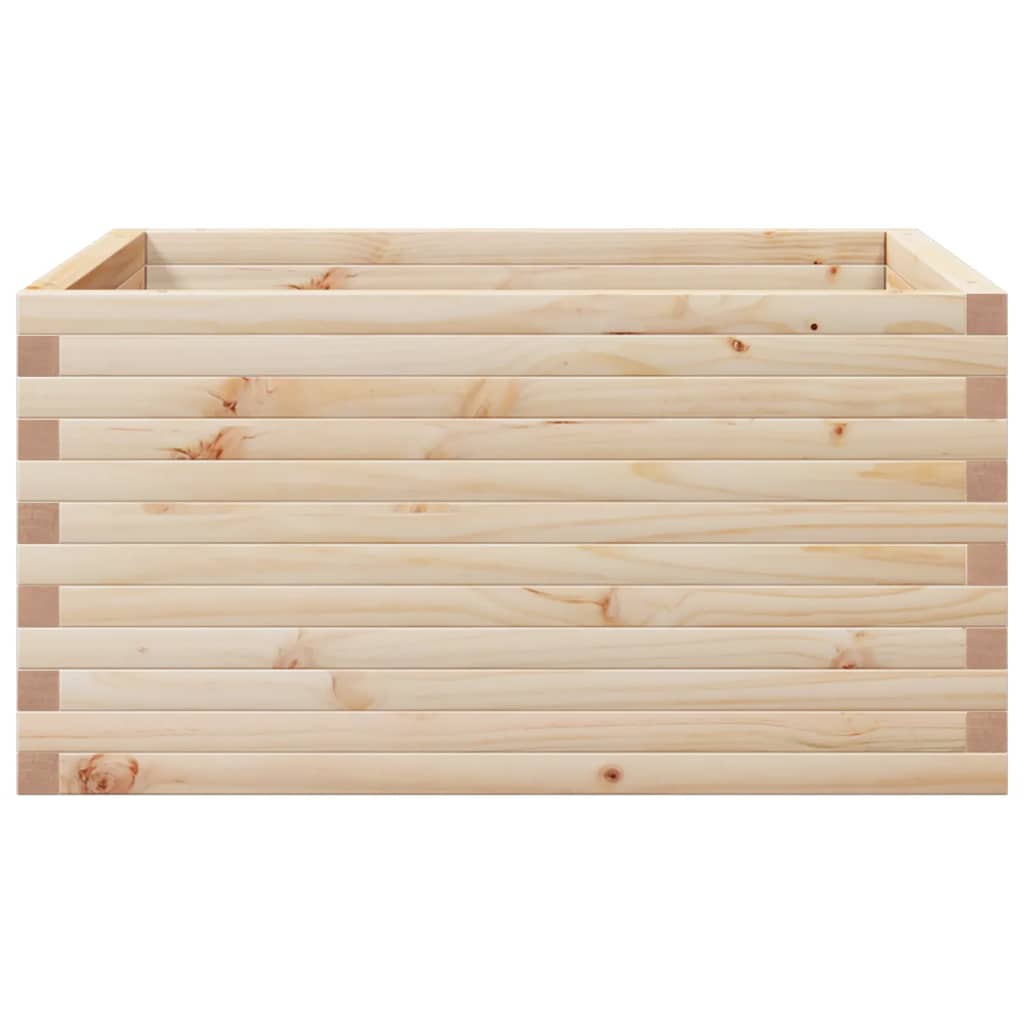 Fioriera da Giardino 90x90x46 cm in Legno Massello di Pino - homemem39