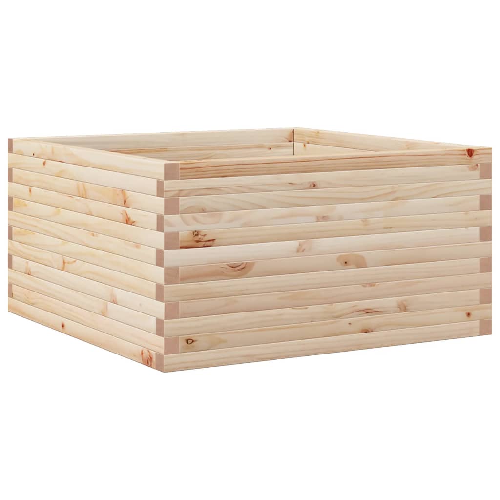 Fioriera da Giardino 90x90x46 cm in Legno Massello di Pino - homemem39