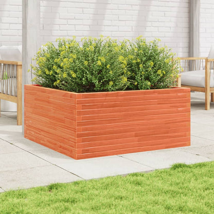 Fioriera Giardino 100x100x46 cm Legno Massello Pino - homemem39