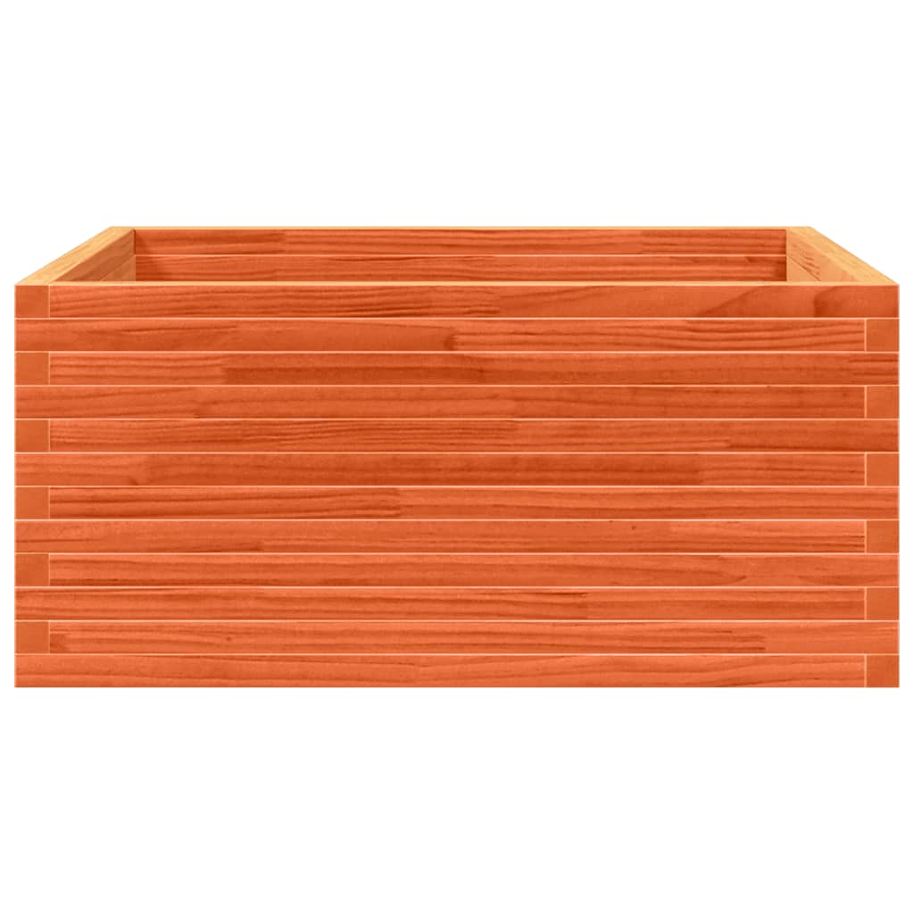Fioriera Giardino 100x100x46 cm Legno Massello Pino - homemem39