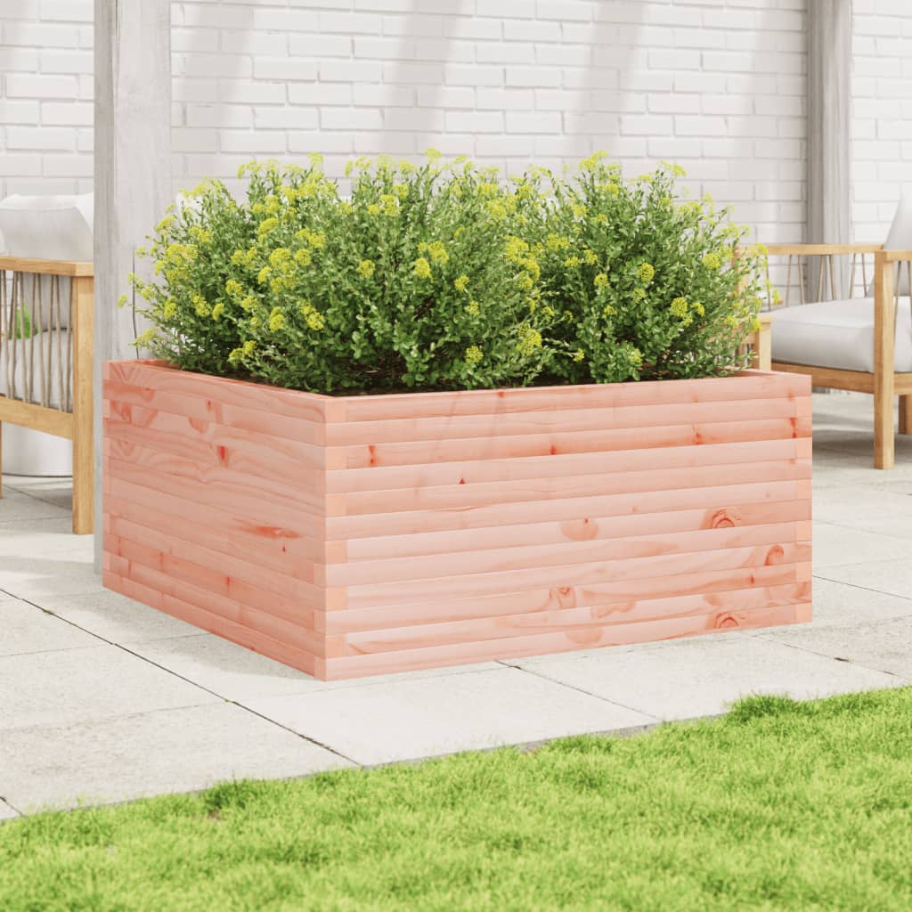 Fioriera da Giardino 100x100x46 cm in Legno Massello di Douglas - homemem39