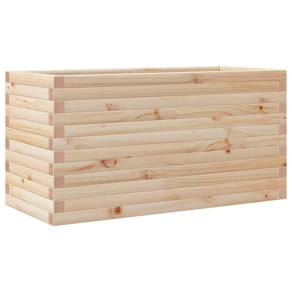 Fioriera da Giardino 90x40x46 cm in Legno Massello di Pino - homemem39