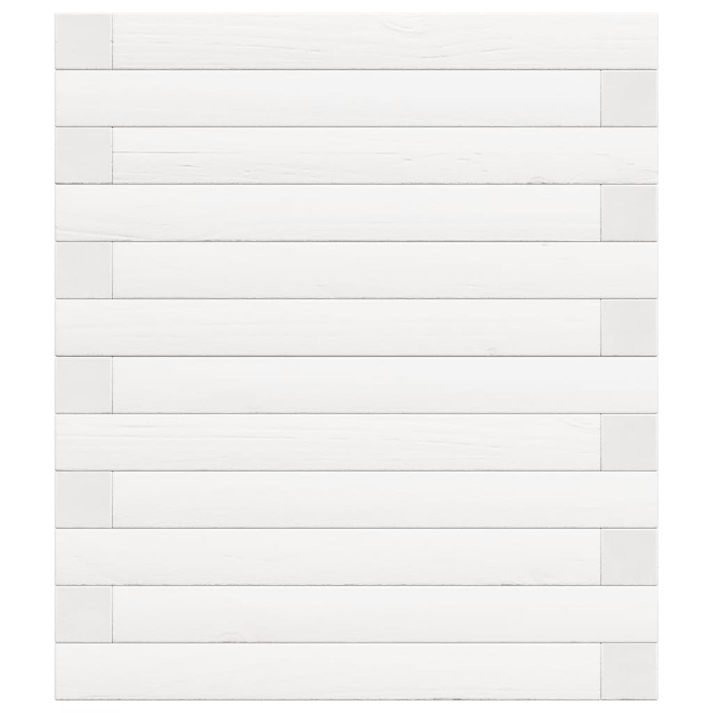 Fioriera da Giardino Bianca 90x40x46 cm Legno Massello di Pino - homemem39