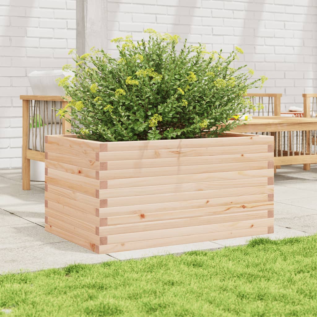Fioriera da Giardino 90x60x46 cm in Legno Massello di Pino | homemem39