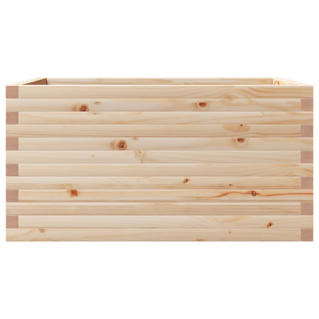 Fioriera da Giardino 90x60x46 cm in Legno Massello di Pino | homemem39
