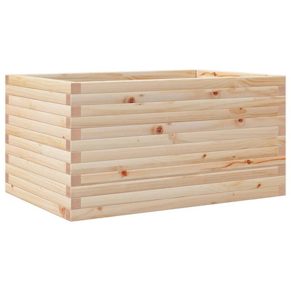 Fioriera da Giardino 90x60x46 cm in Legno Massello di Pino - homemem39